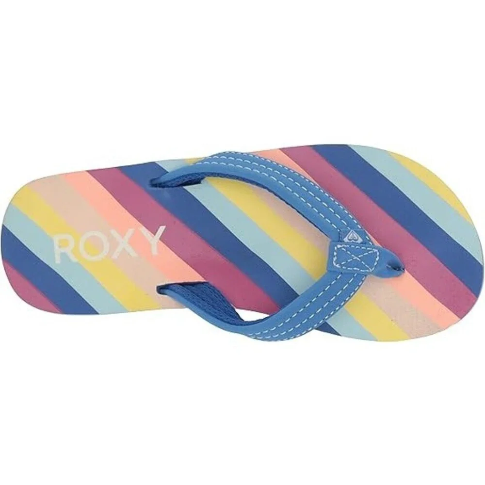 Roxy Vista Loreto ARGL100309-4BD Sandal Kids US 11 Blue Depths Flip Flop JOBB724